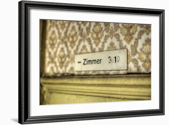 Old Sign Zimmer-Nathan Wright-Framed Photographic Print