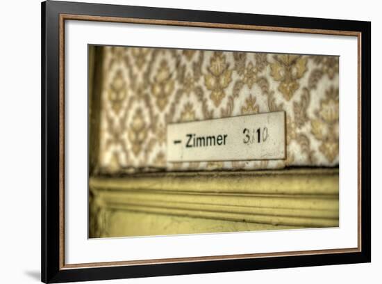 Old Sign Zimmer-Nathan Wright-Framed Photographic Print