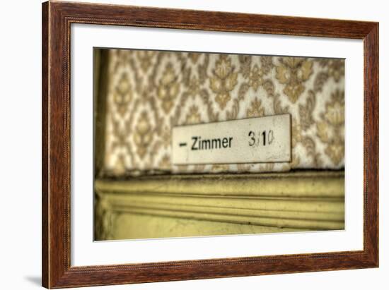 Old Sign Zimmer-Nathan Wright-Framed Photographic Print