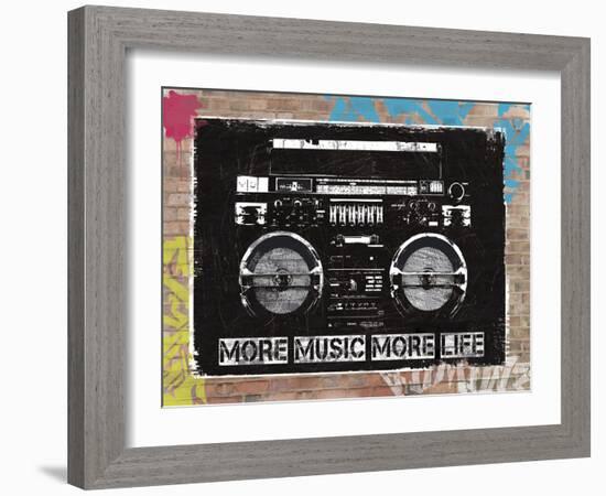 Old Skool - Graffiti-Tom Frazier-Framed Giclee Print