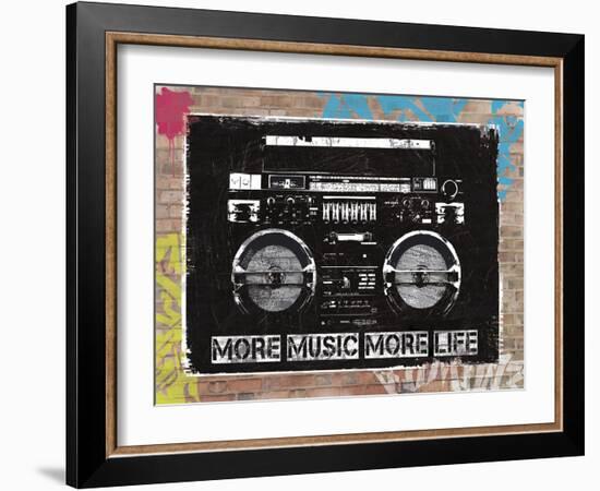 Old Skool - Graffiti-Tom Frazier-Framed Giclee Print