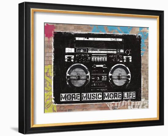 Old Skool - Graffiti-Tom Frazier-Framed Giclee Print