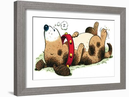 Old Snore! - Humpty Dumpty-BB Sams-Framed Giclee Print