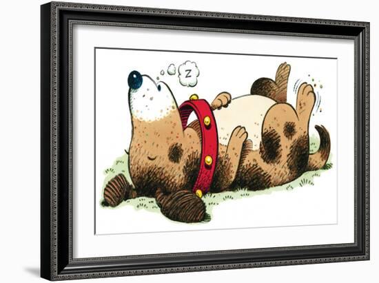 Old Snore! - Humpty Dumpty-BB Sams-Framed Giclee Print