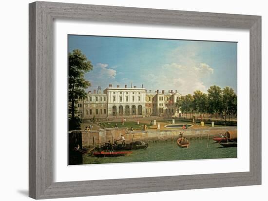 Old Somerset House from the River Thames, C.1746-50-Canaletto-Framed Giclee Print