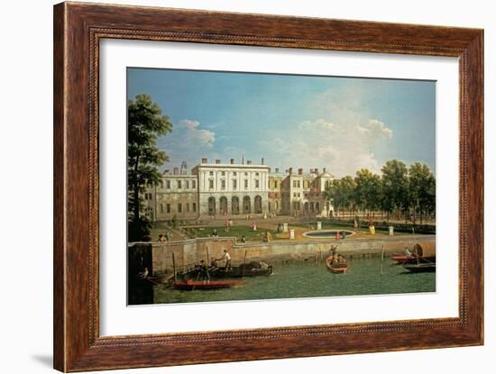 Old Somerset House from the River Thames, C.1746-50-Canaletto-Framed Giclee Print