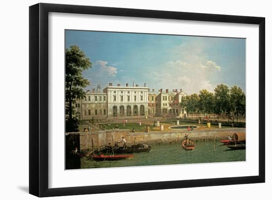 Old Somerset House from the River Thames, C.1746-50-Canaletto-Framed Giclee Print