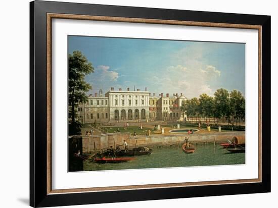 Old Somerset House from the River Thames, C.1746-50-Canaletto-Framed Giclee Print