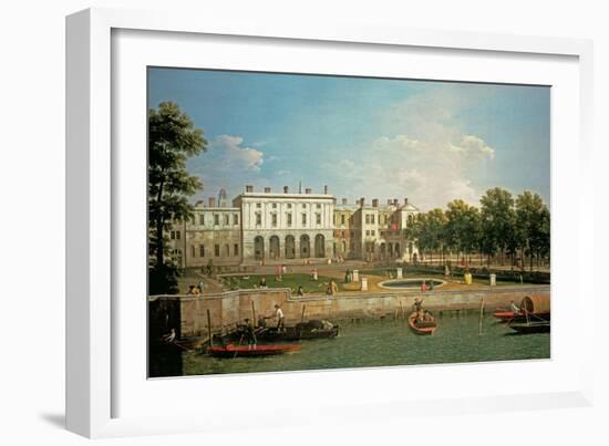 Old Somerset House from the River Thames, C.1746-50-Canaletto-Framed Giclee Print