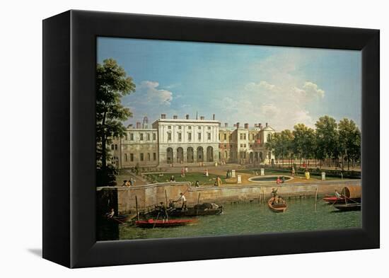 Old Somerset House from the River Thames, C.1746-50-Canaletto-Framed Premier Image Canvas