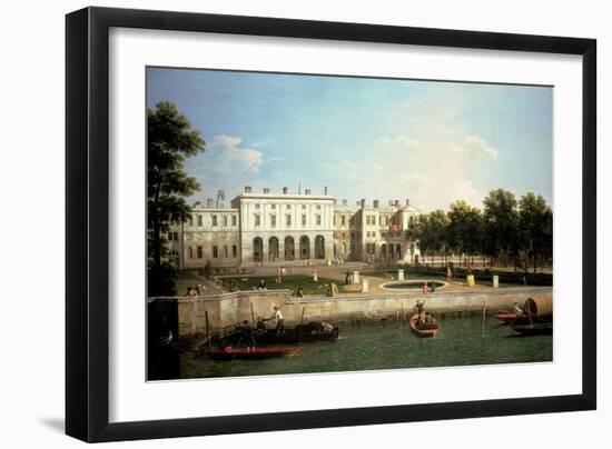 Old Somerset House from the River Thames, London-Canaletto-Framed Giclee Print