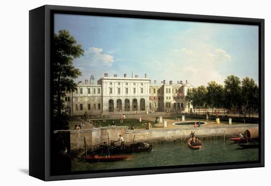 Old Somerset House from the River Thames, London-Sir Lawrence Alma-Tadema-Framed Premier Image Canvas