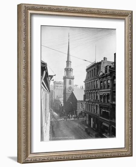 Old South Church, Boston-null-Framed Giclee Print