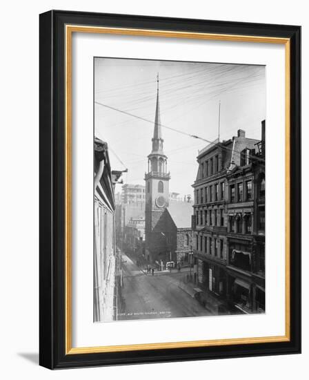 Old South Church, Boston-null-Framed Giclee Print