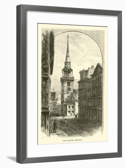 Old South Church-null-Framed Giclee Print