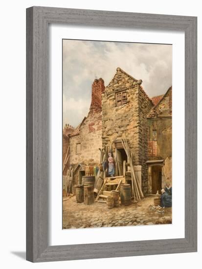 Old Sparrow Hall, Cullercoats-Thomas Miles Richardson-Framed Giclee Print