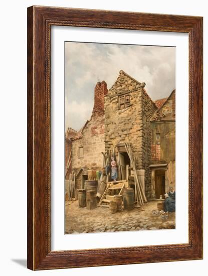 Old Sparrow Hall, Cullercoats-Thomas Miles Richardson-Framed Giclee Print