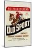 Old Sport Kentucky Straight Bourbon Whiskey-null-Mounted Art Print