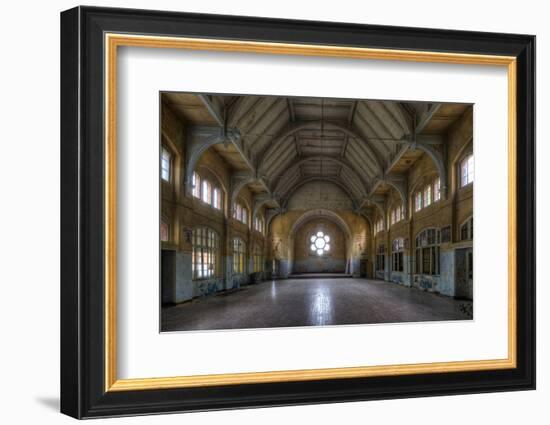 Old Sportshall-kre_geg-Framed Photographic Print