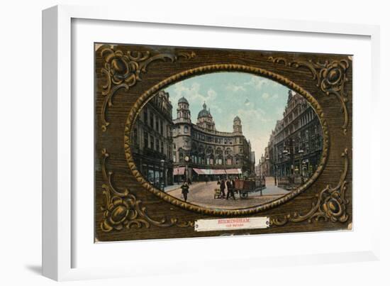 Old Square, Birmingham, c1905-Unknown-Framed Giclee Print