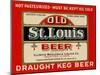 Old St. Louis Beer-null-Mounted Art Print