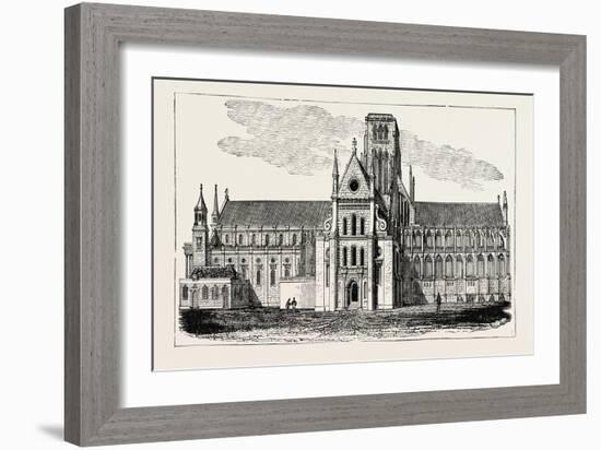 Old St. Paul's Cathedral-null-Framed Giclee Print