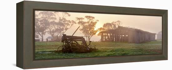 Old Stable-Wayne Bradbury-Framed Premier Image Canvas