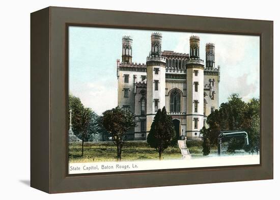 Old State Capitol, Baton Rouge-null-Framed Stretched Canvas