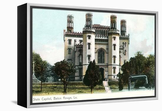 Old State Capitol, Baton Rouge-null-Framed Stretched Canvas