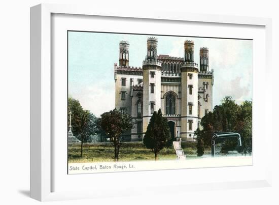 Old State Capitol, Baton Rouge-null-Framed Art Print