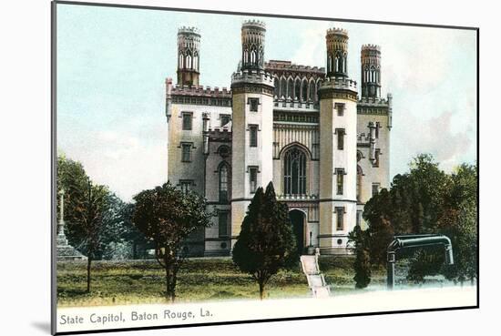 Old State Capitol, Baton Rouge-null-Mounted Art Print