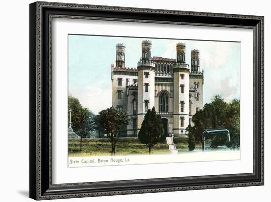 Old State Capitol, Baton Rouge-null-Framed Art Print