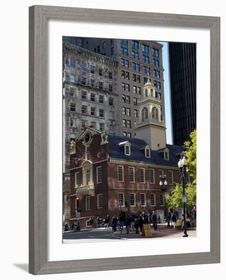 Old State House, Boston, Massachusetts, New England, USA--Framed Photographic Print
