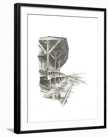 Old Station-Harry McCormick-Framed Limited Edition