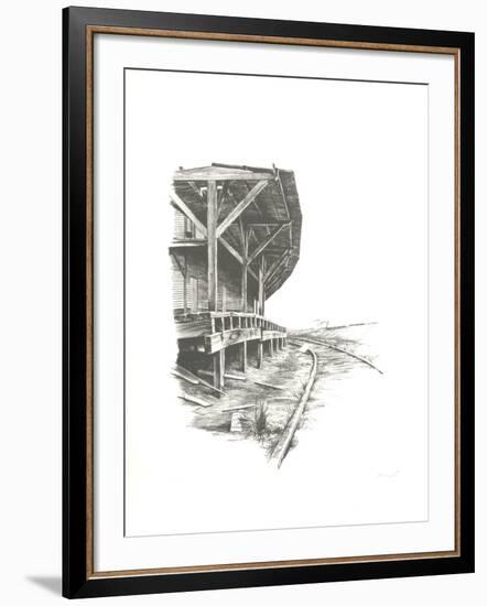 Old Station-Harry McCormick-Framed Limited Edition