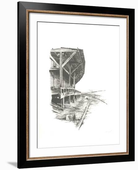 Old Station-Harry McCormick-Framed Limited Edition