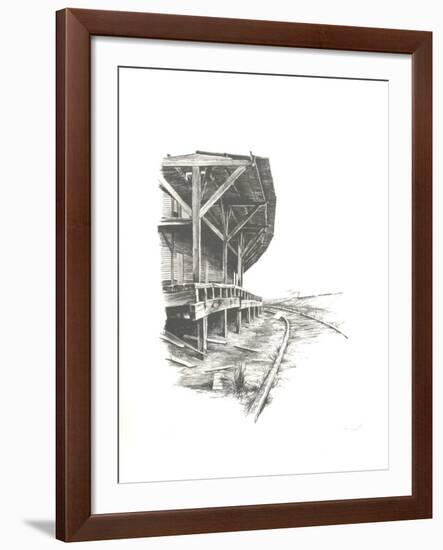 Old Station-Harry McCormick-Framed Limited Edition