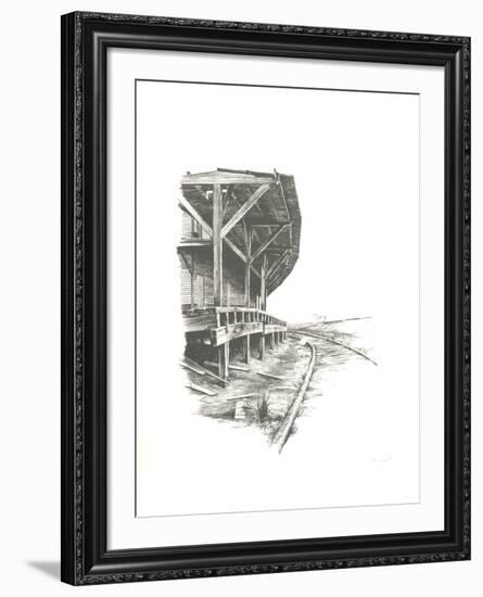Old Station-Harry McCormick-Framed Limited Edition