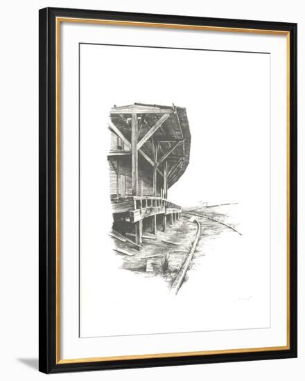 Old Station-Harry McCormick-Framed Limited Edition