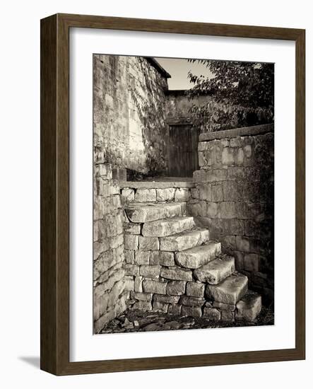 Old Stone Steps-Tim Kahane-Framed Photographic Print