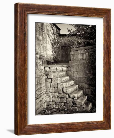 Old Stone Steps-Tim Kahane-Framed Photographic Print