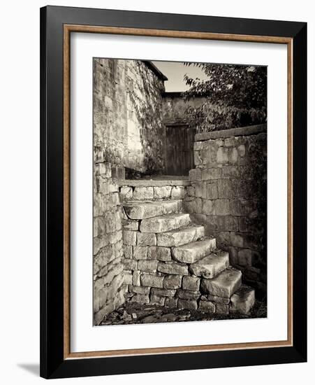 Old Stone Steps-Tim Kahane-Framed Photographic Print