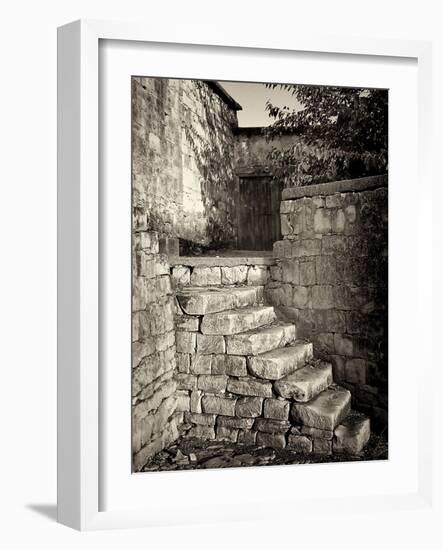 Old Stone Steps-Tim Kahane-Framed Photographic Print