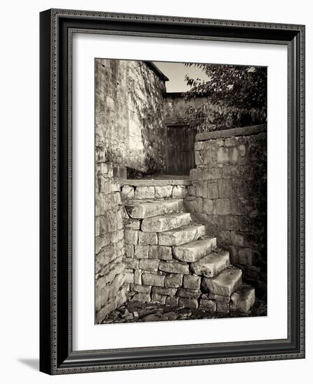 Old Stone Steps-Tim Kahane-Framed Photographic Print