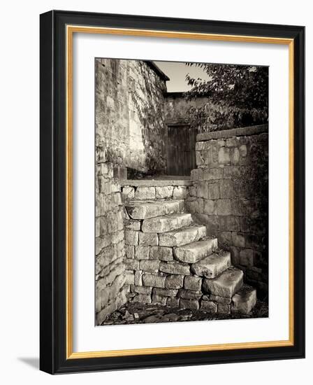 Old Stone Steps-Tim Kahane-Framed Photographic Print