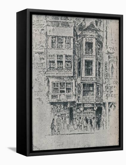 Old Strand Shops, c1900, (1906-7)-Joseph Pennell-Framed Premier Image Canvas
