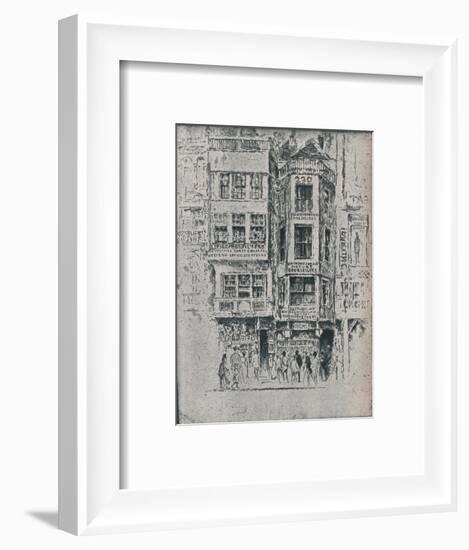 Old Strand Shops, c1900, (1906-7)-Joseph Pennell-Framed Giclee Print