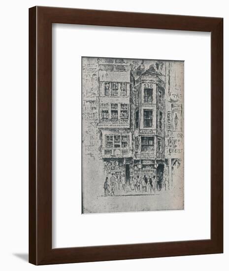 Old Strand Shops, c1900, (1906-7)-Joseph Pennell-Framed Giclee Print