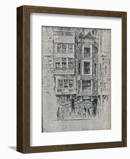 Old Strand Shops, c1900, (1906-7)-Joseph Pennell-Framed Giclee Print