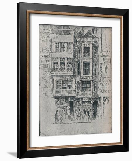 Old Strand Shops, c1900, (1906-7)-Joseph Pennell-Framed Giclee Print